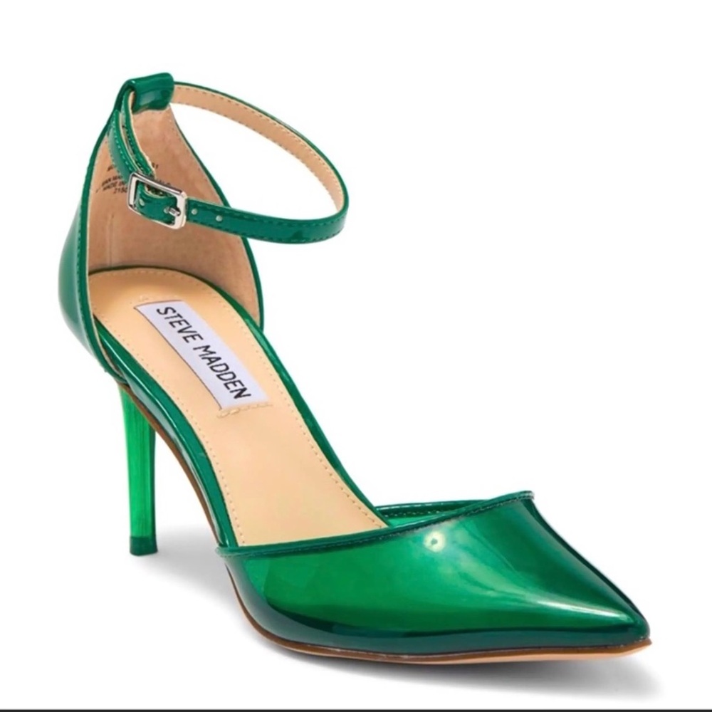 Steve Madden Opar Translucent Glossy Stilettos